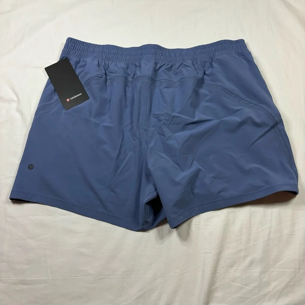 Lululemon Pace Breaker Short 5” *LL Linerless OASN Oasis Blue Men’s Size XXL - Picture 3 of 5